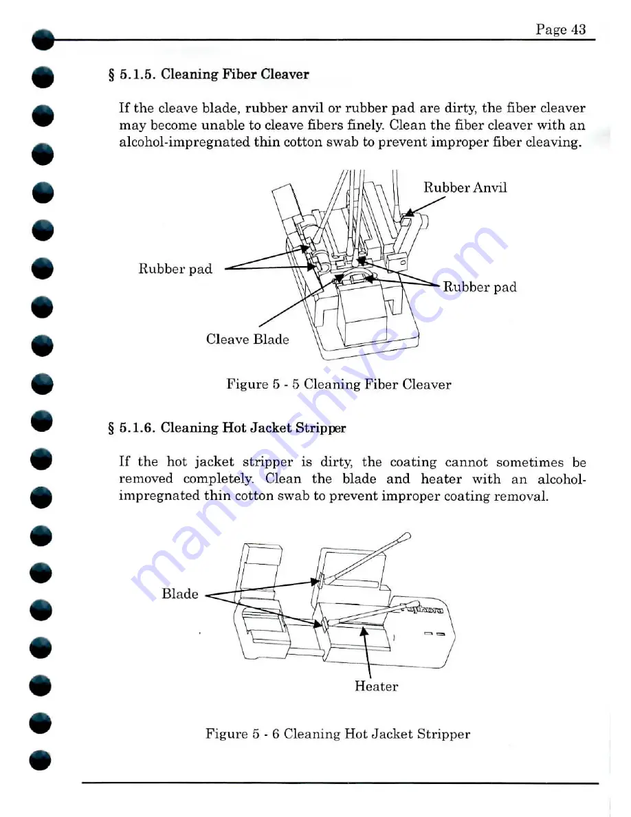 Fujikura FSM-30R Instruction Manual Download Page 45