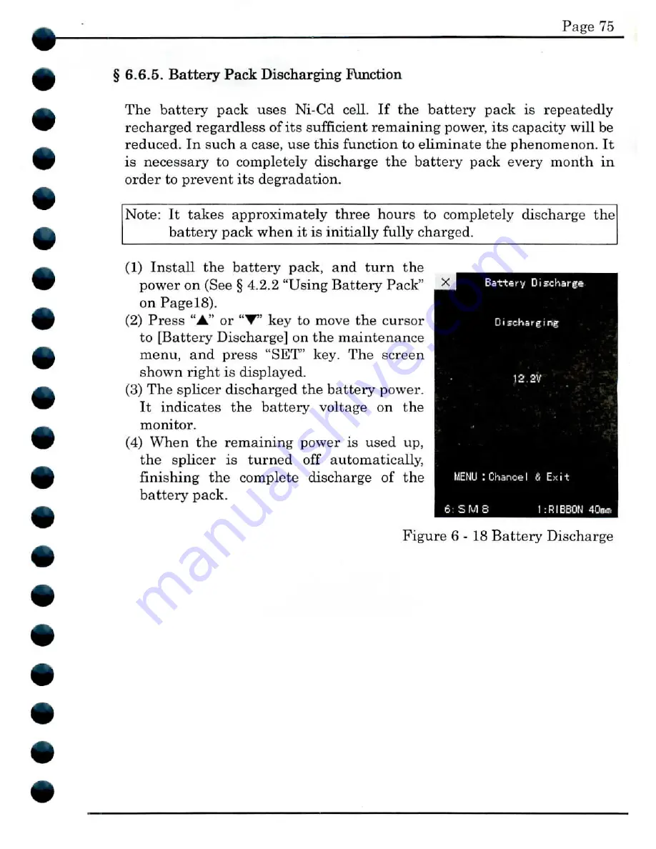 Fujikura FSM-30R Instruction Manual Download Page 77