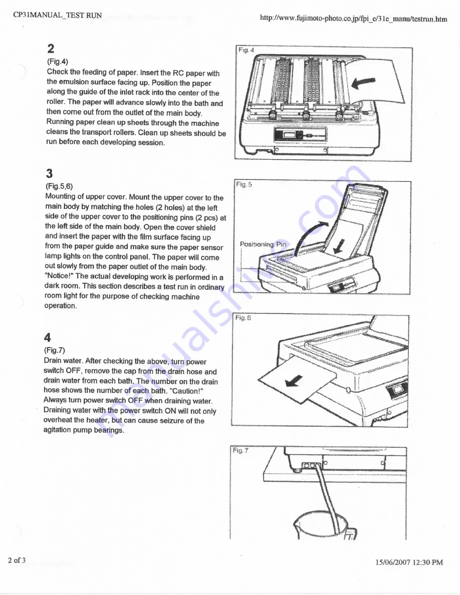 Fujimoto CP-31 Operation Manual Download Page 19