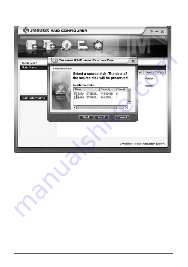 Fujitsu Siemens Computers JMicron JMB362 User Manual Download Page 34