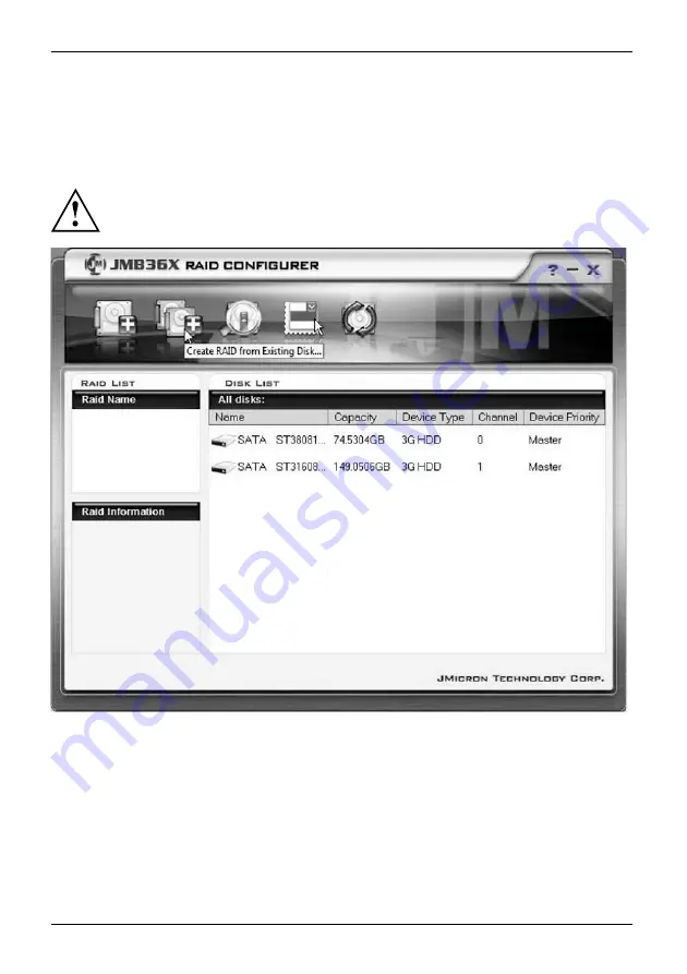 Fujitsu Siemens Computers JMicron JMB362 Скачать руководство пользователя страница 64