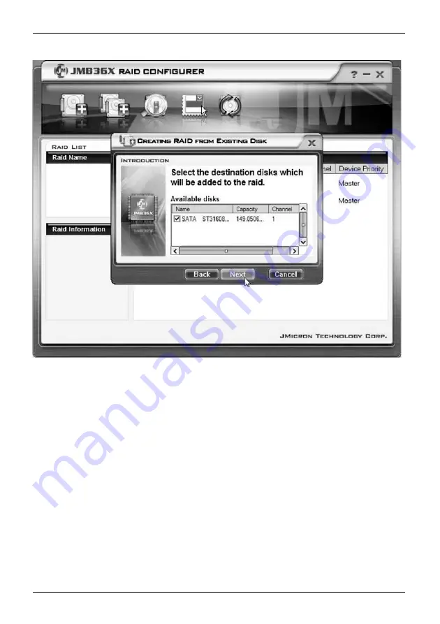 Fujitsu Siemens Computers JMicron JMB362 User Manual Download Page 134