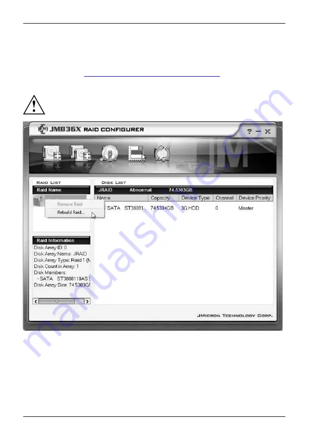 Fujitsu Siemens Computers JMicron JMB362 Скачать руководство пользователя страница 232