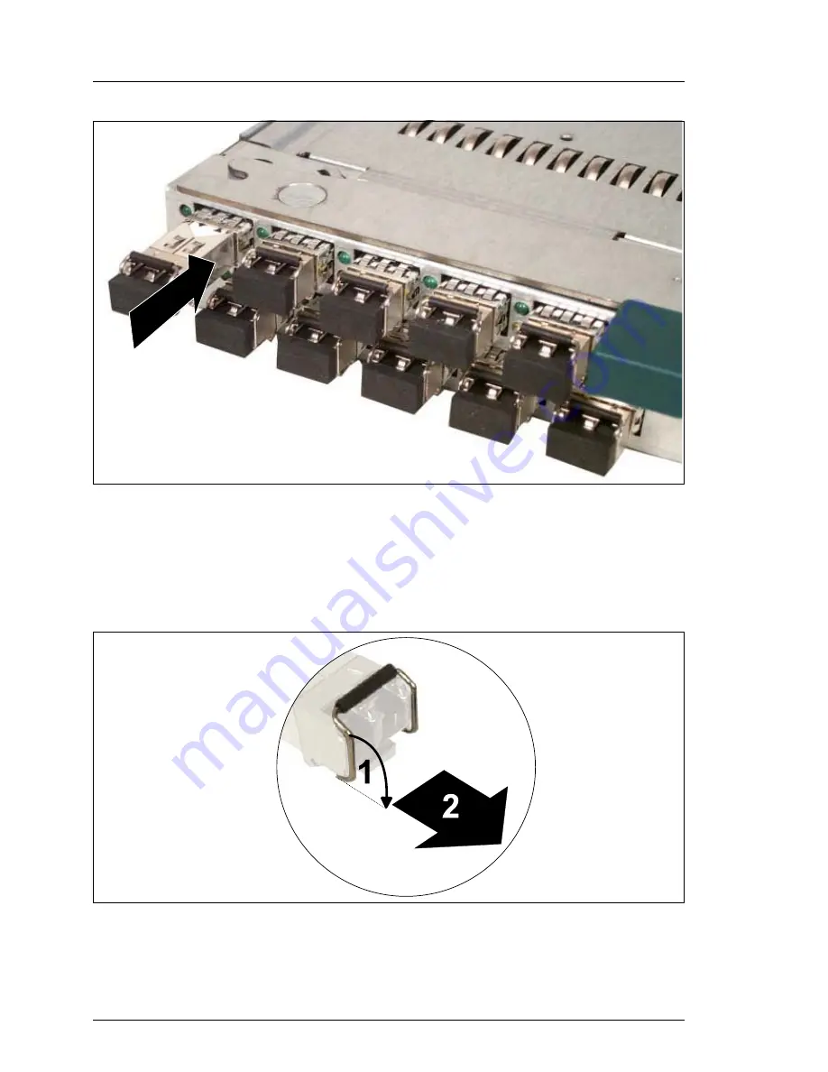 Fujitsu Siemens Computers PRIMERGY BX600 S2 Operating Manual Download Page 116