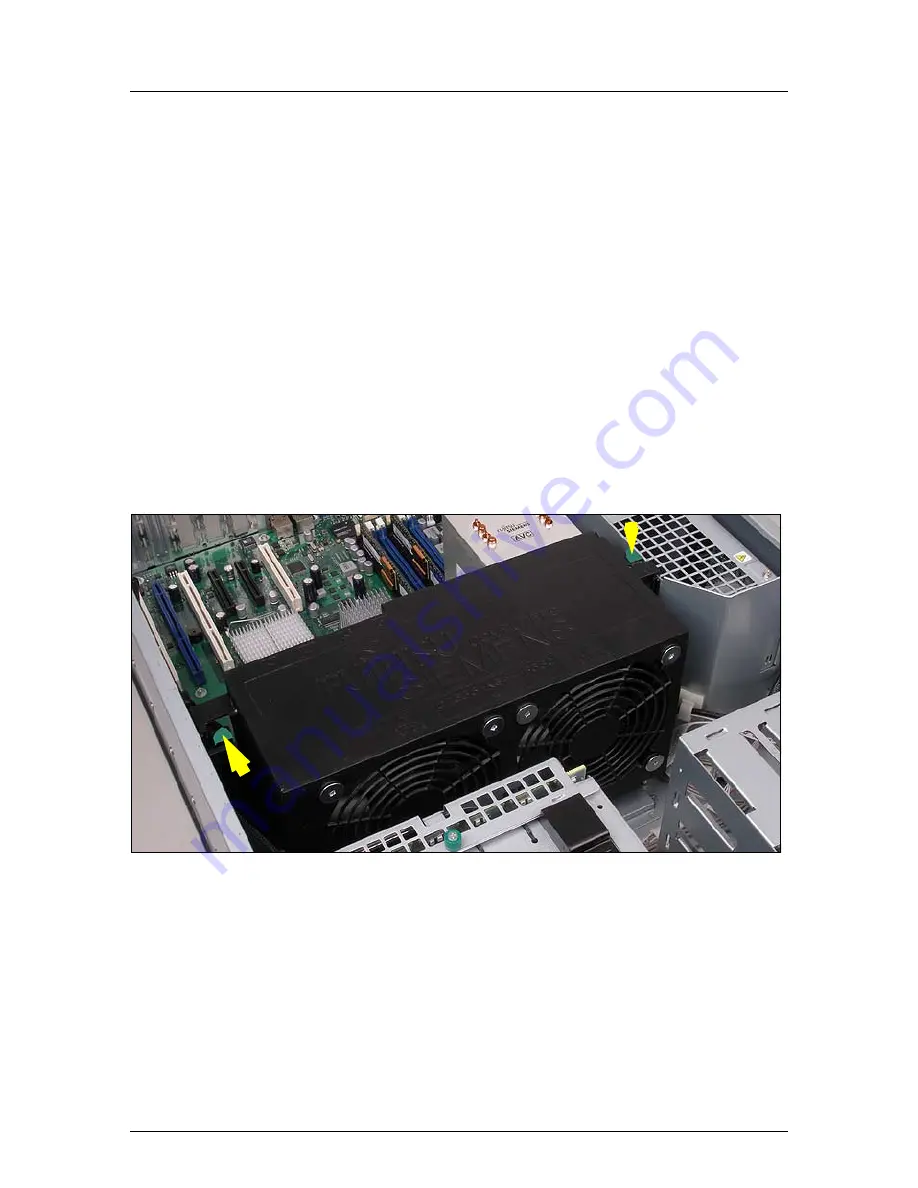 Fujitsu Siemens Computers Primergy TX200 S3 Options Manual Download Page 32