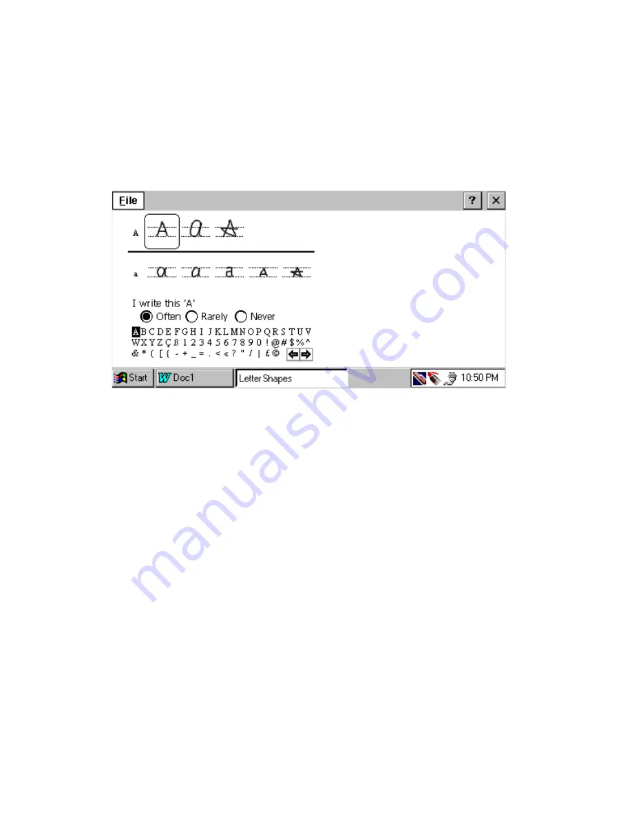 Fujitsu 200 User Manual Download Page 274