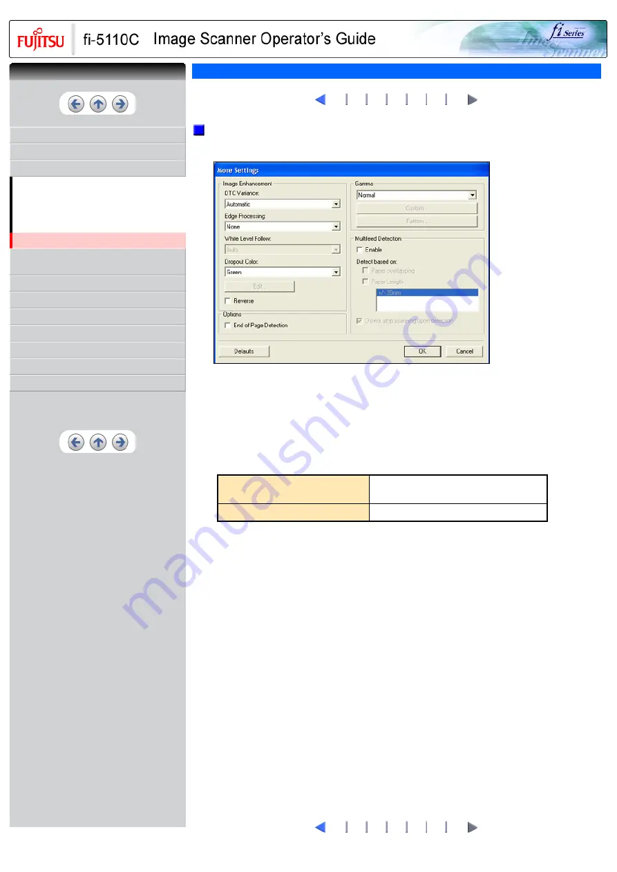 Fujitsu 5110C - fi - Document Scanner Operator'S Manual Download Page 47