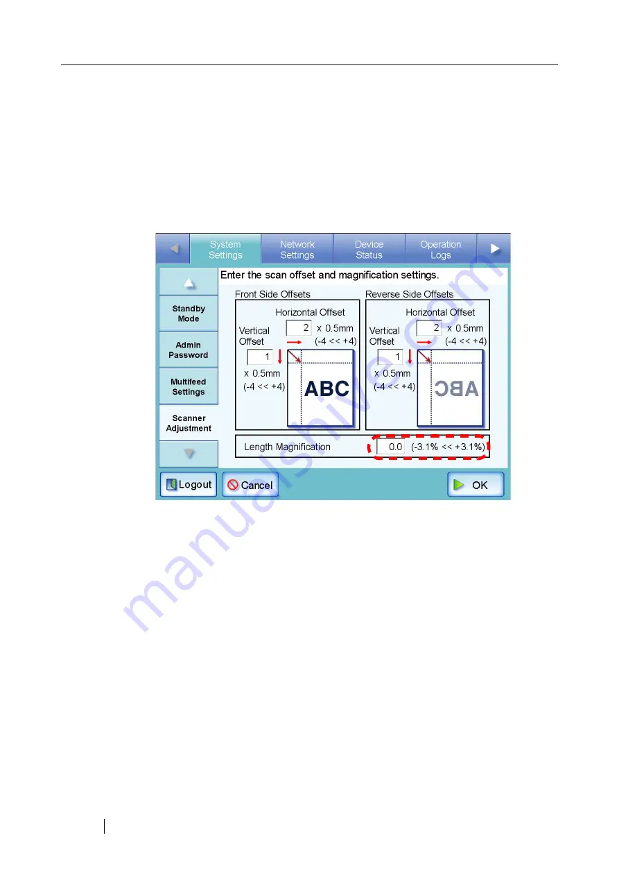 Fujitsu 6000NS - fi - Document Scanner Operator'S Manual Download Page 96