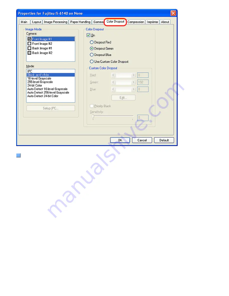 Fujitsu 6240 - fi - Document Scanner Скачать руководство пользователя страница 50