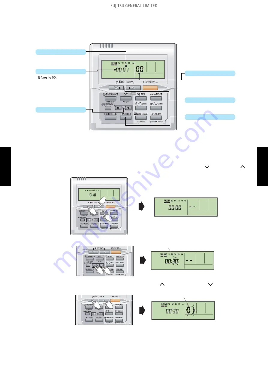 Fujitsu ABHG18KRTA Скачать руководство пользователя страница 425