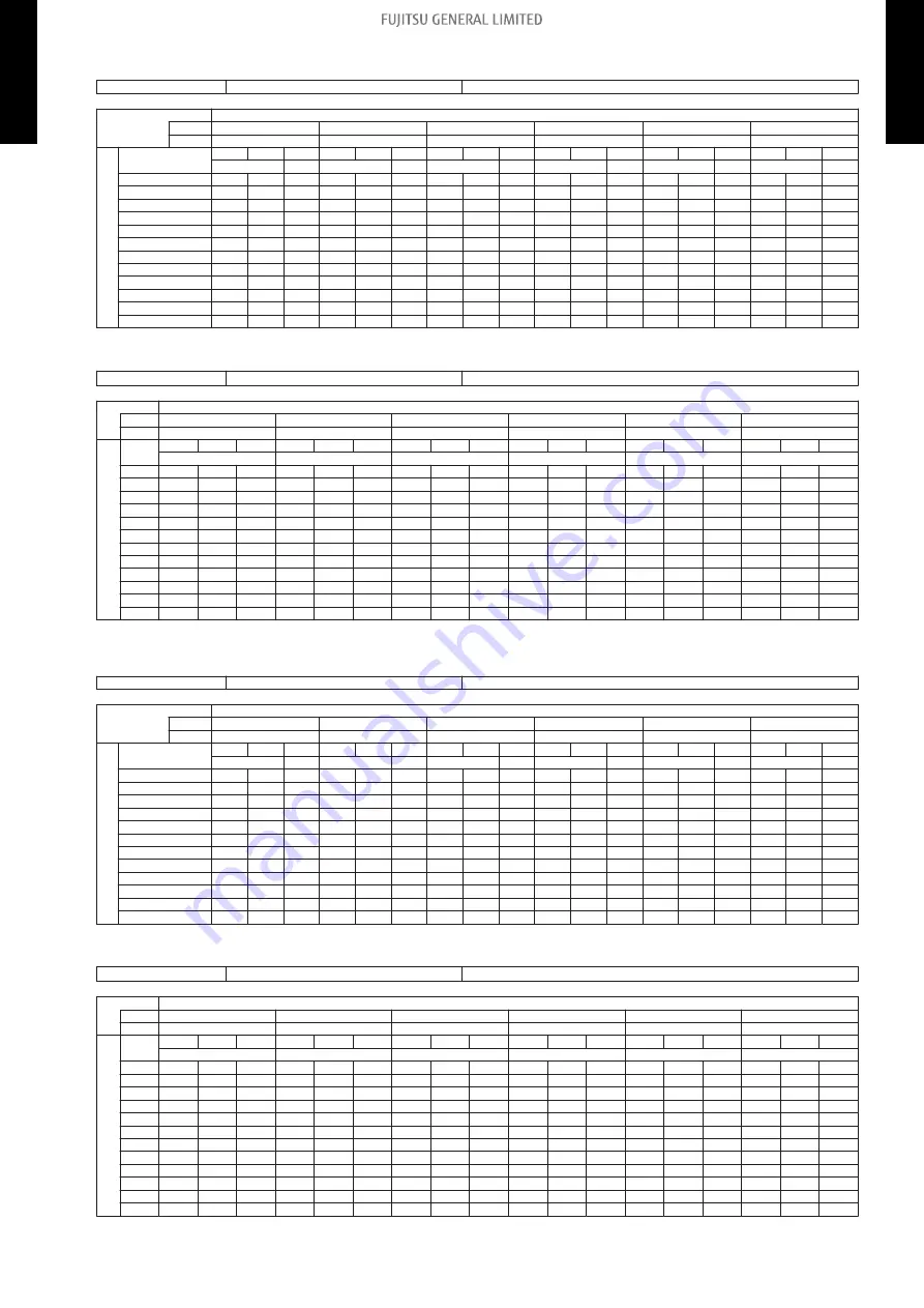 Fujitsu ACUH09LUAS1 Design & Technical Manual Download Page 12