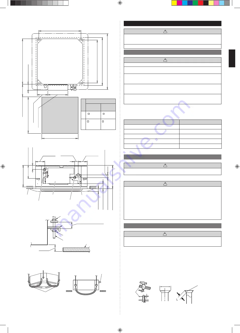 Fujitsu Airstage AUUA4TLAV1 Installation Manual Download Page 5