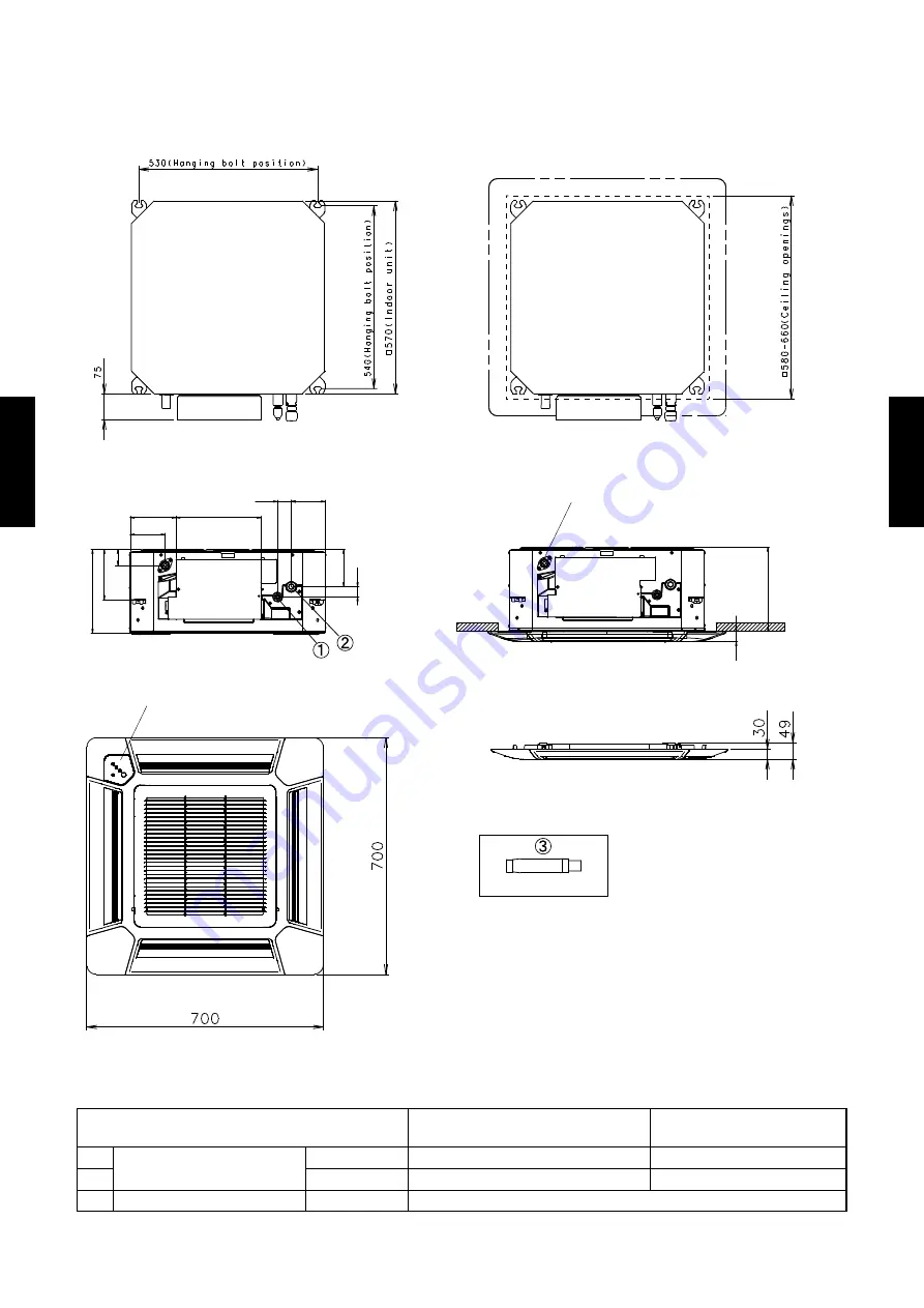 Fujitsu AIRSTAGE V-II Design & Technical Data Download Page 288