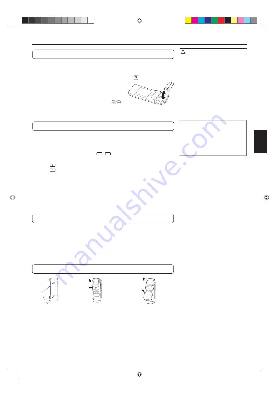 Fujitsu AOBR24JFC Operating Manual Download Page 6