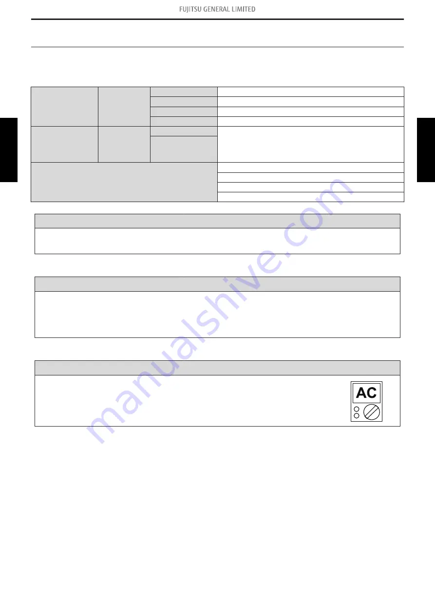 Fujitsu AOHG07KGCA Service Manual Download Page 39