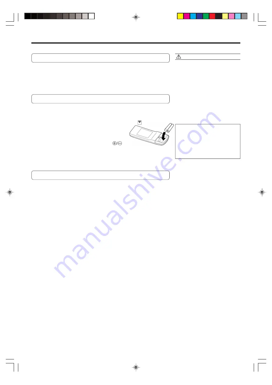 Fujitsu AOT9AEJC Operating Manual Download Page 6