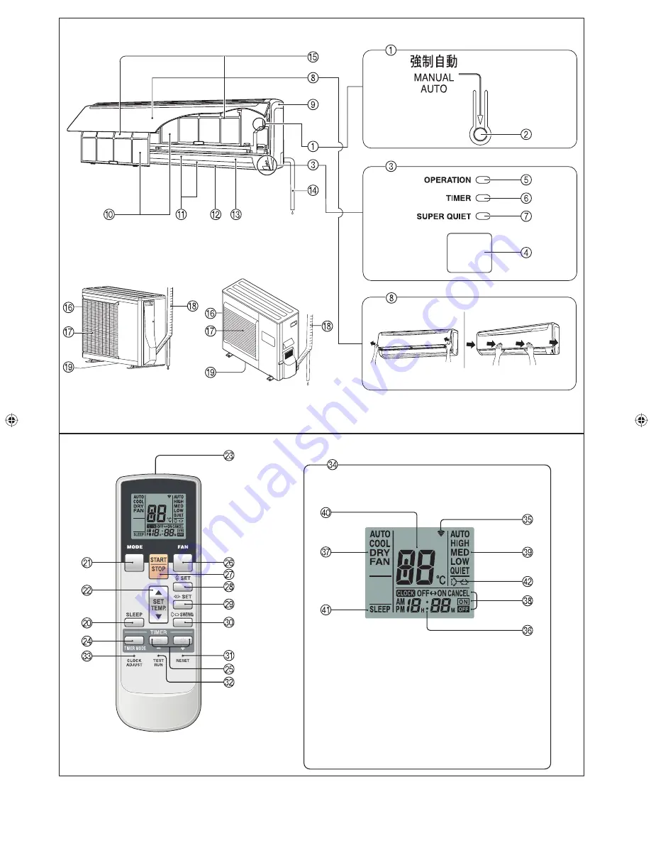 Fujitsu AOTR24JFCB Скачать руководство пользователя страница 4