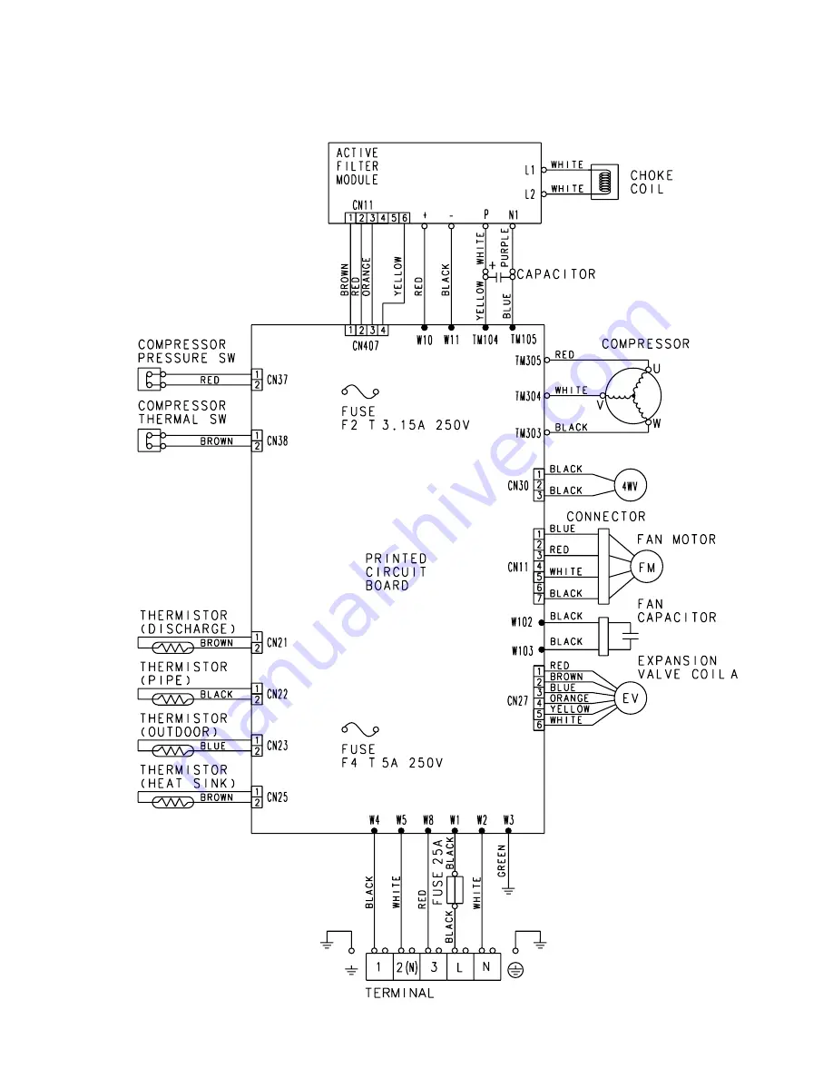 Fujitsu AOY12LMAKL Service Manual Download Page 7