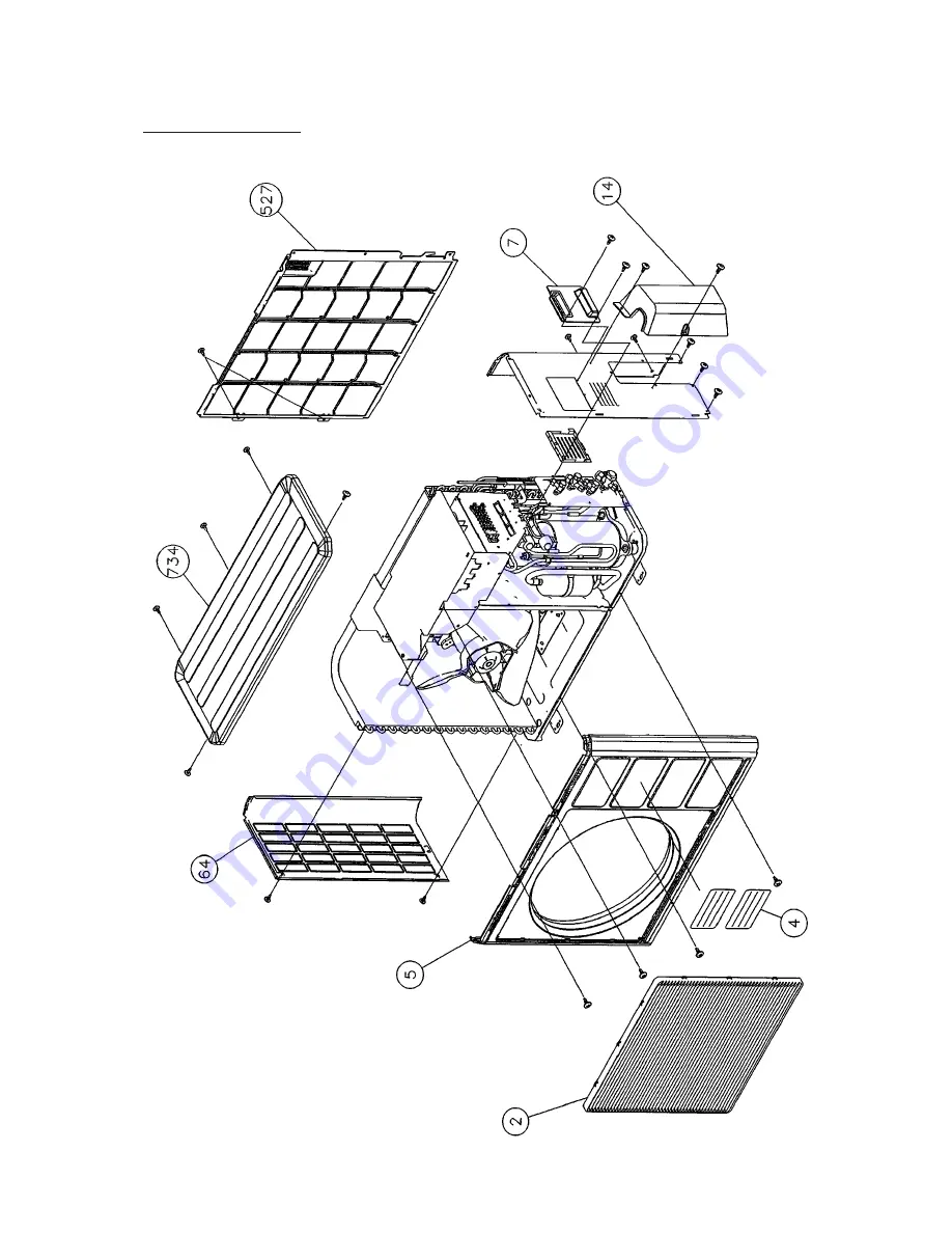 Fujitsu AOY24LMAM2 Service Manual Download Page 19