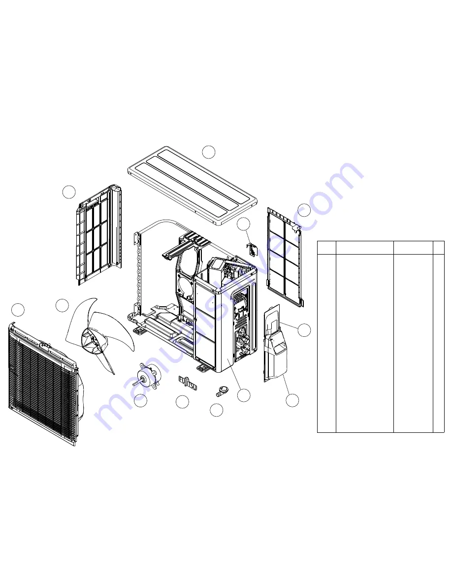 Fujitsu AOYG07LLCE Service Manual Download Page 14