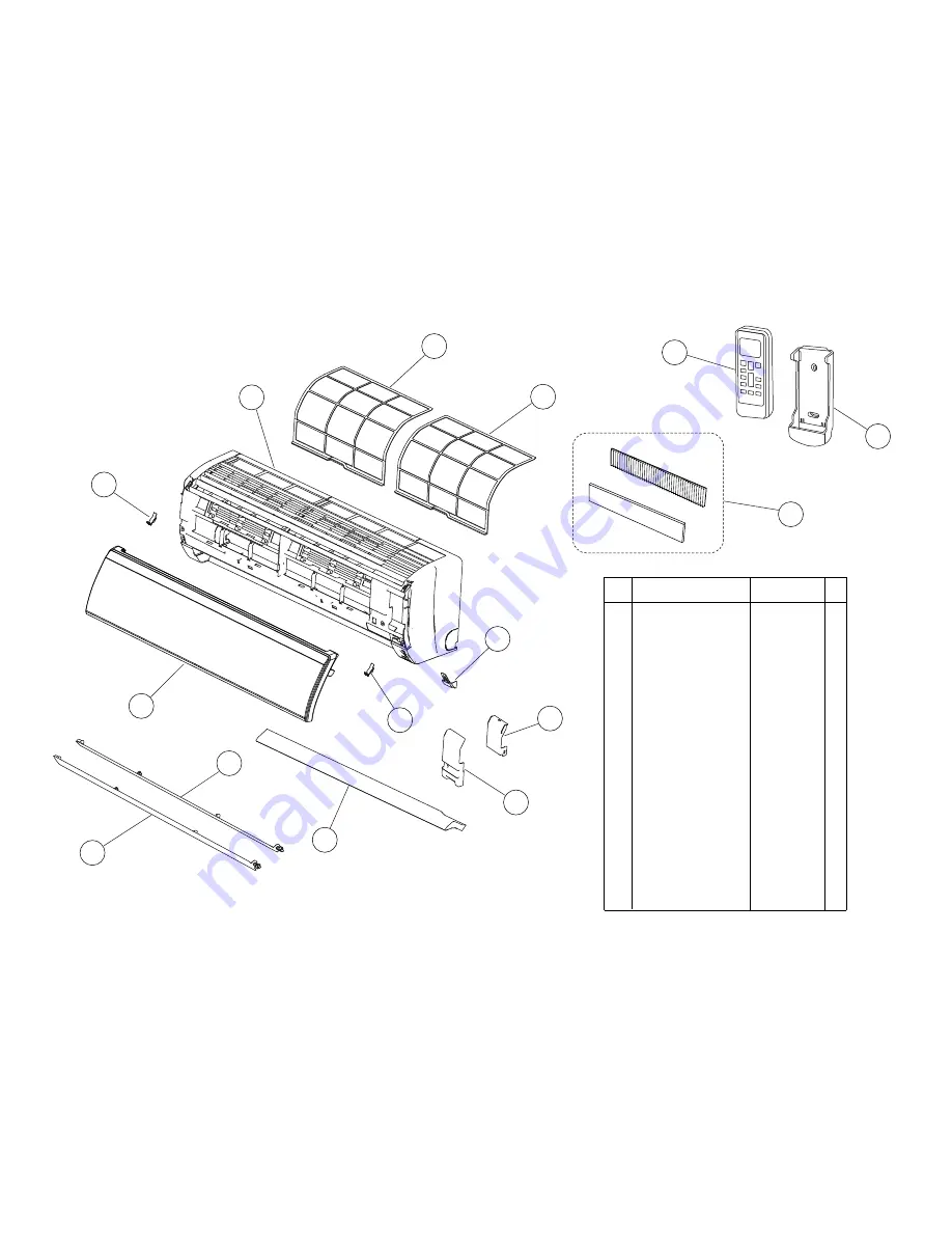 Fujitsu AOYG09LECAN Srevice Manual Download Page 13