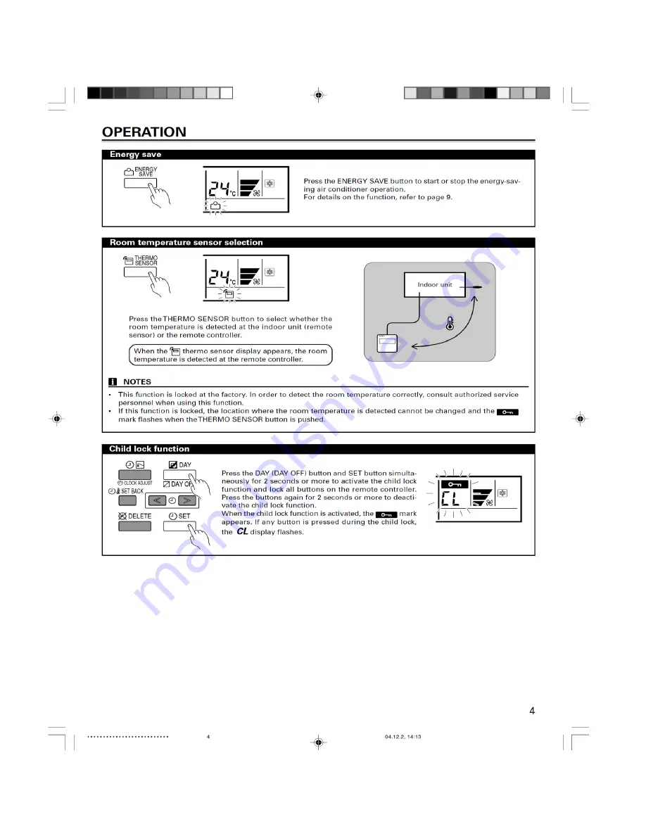 Fujitsu ART45L Operating Manual Download Page 7