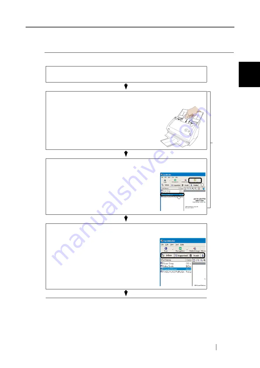 Fujitsu CardMinder Series Скачать руководство пользователя страница 14