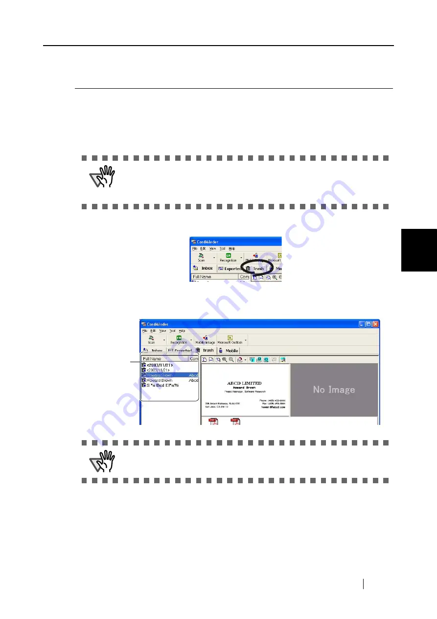 Fujitsu CardMinder Series User Manual Download Page 42