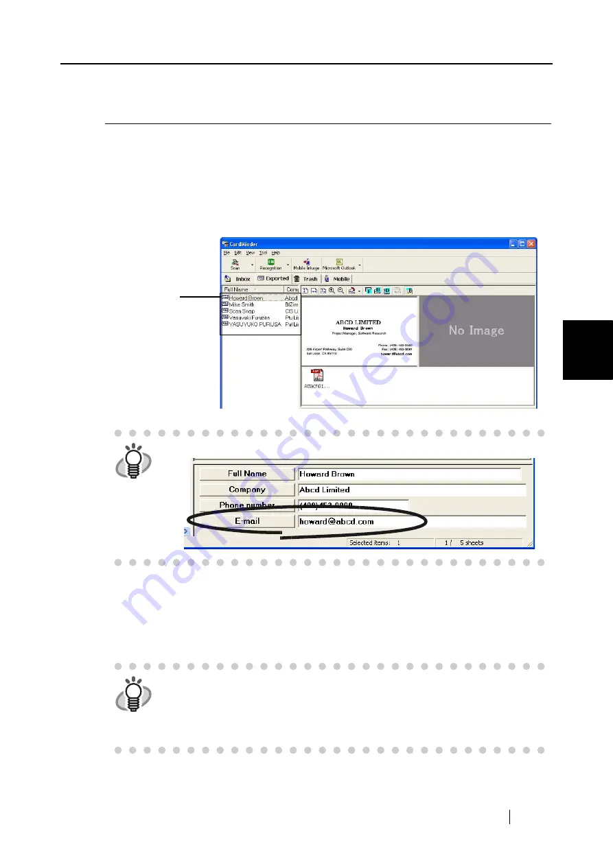 Fujitsu CardMinder Series User Manual Download Page 62