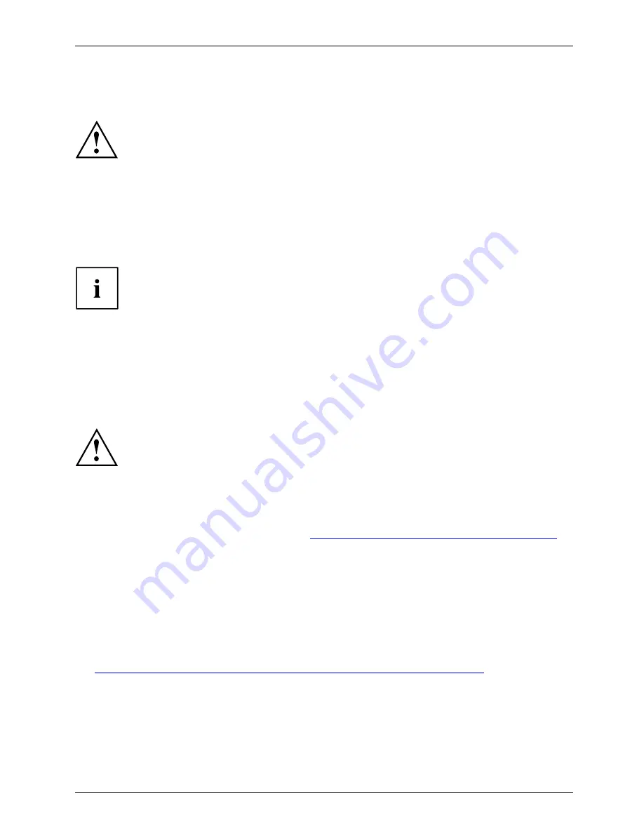 Fujitsu CELSIUS H730 Operating Manual Download Page 73