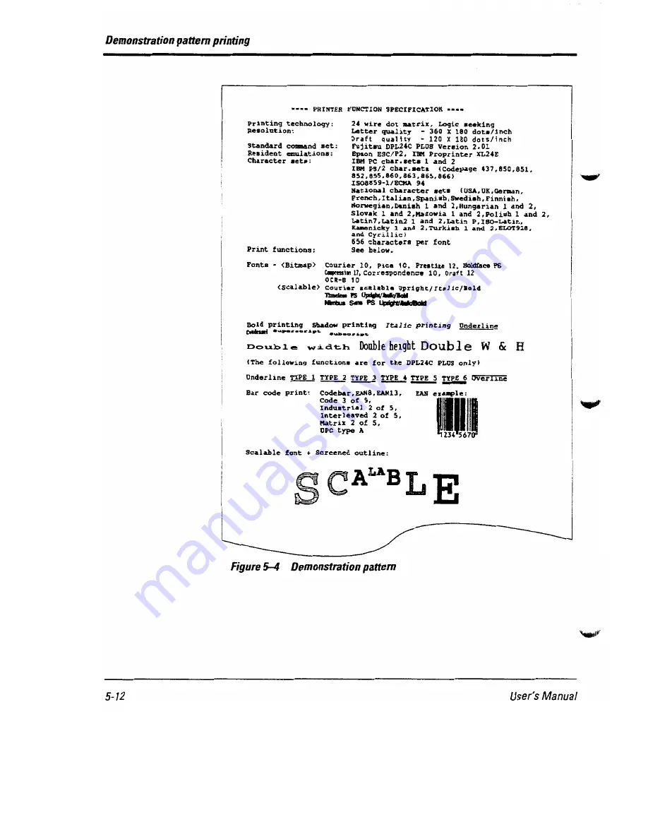 Fujitsu DL-6400 User Manual Download Page 54