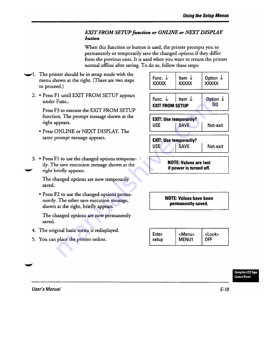 Fujitsu DL-6400 User Manual Download Page 217