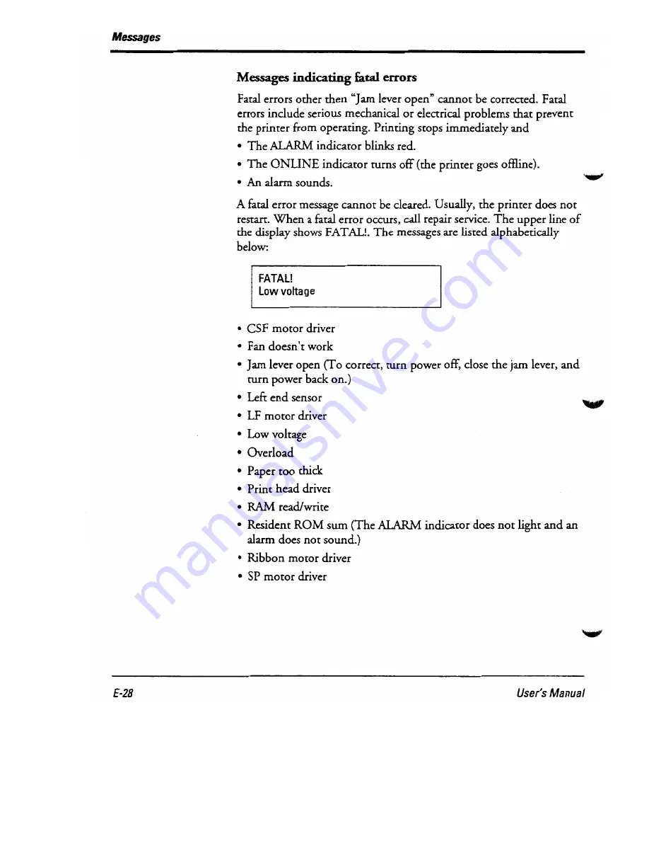 Fujitsu DL-6400 User Manual Download Page 226