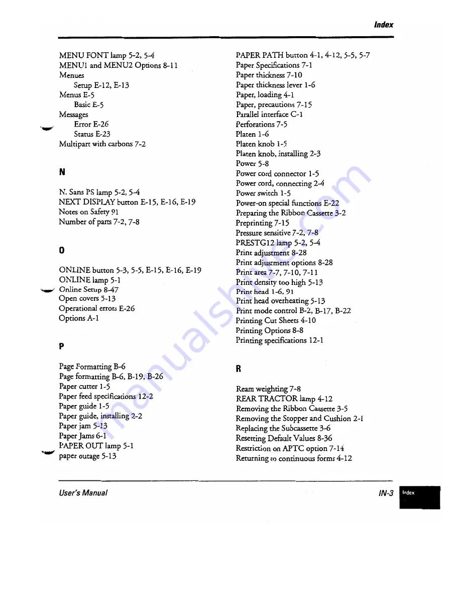 Fujitsu DL-6400 User Manual Download Page 229