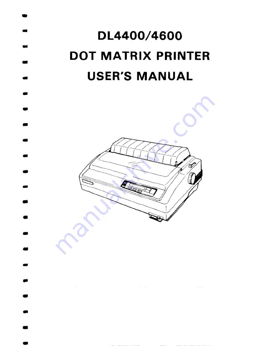 Fujitsu DL4400 Скачать руководство пользователя страница 1