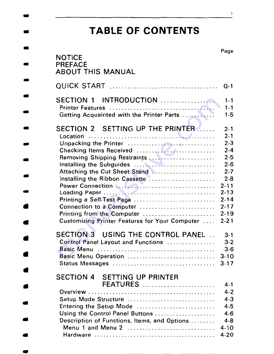 Fujitsu DL4400 User Manual Download Page 11