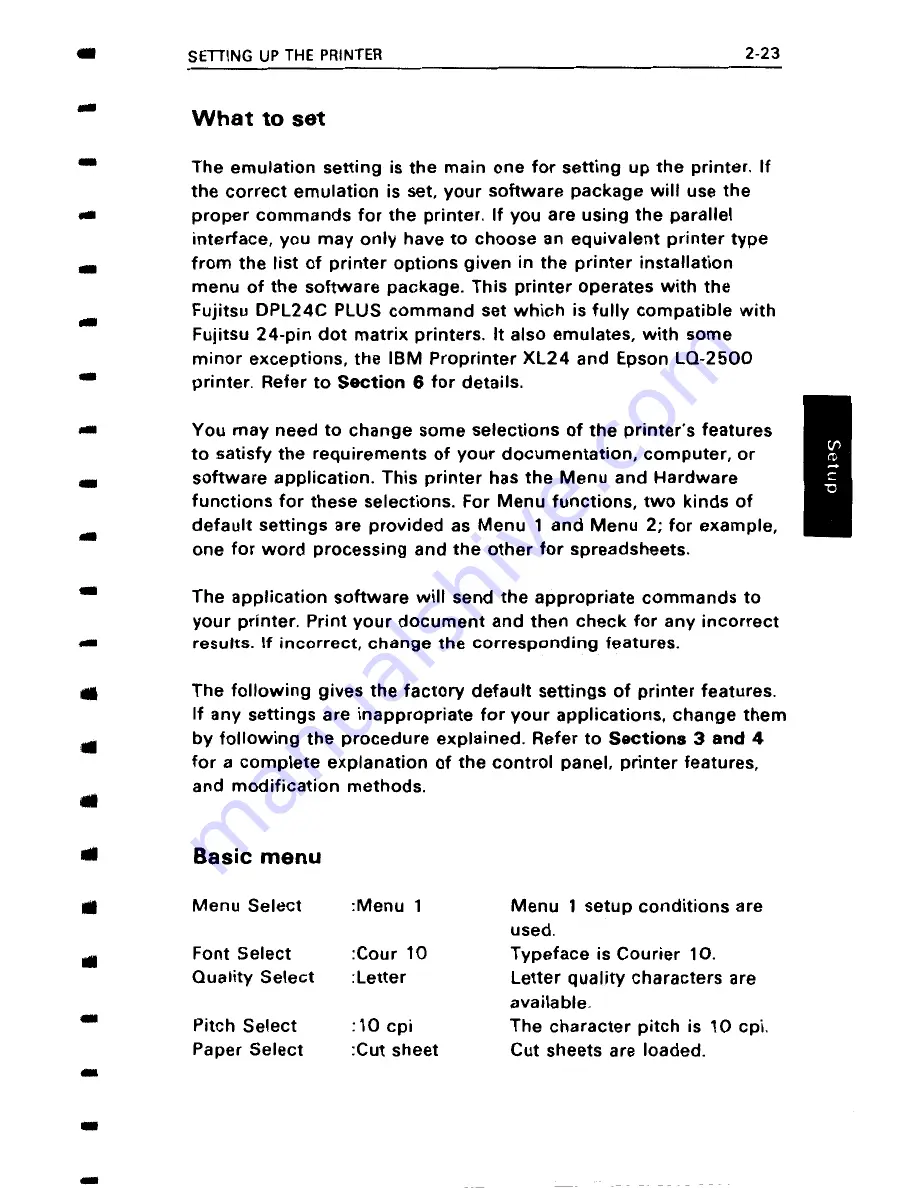 Fujitsu DL4400 User Manual Download Page 53