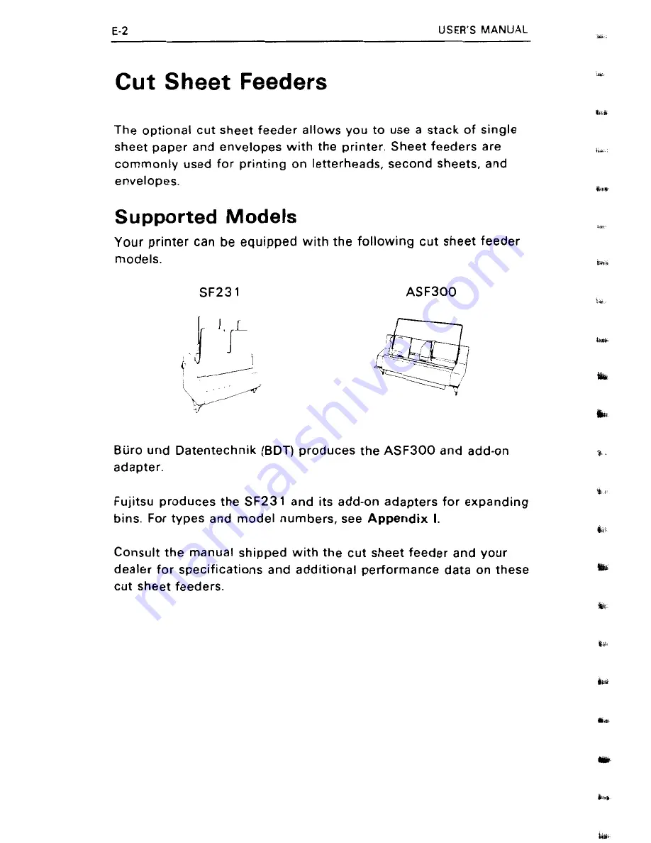 Fujitsu DL4400 User Manual Download Page 222