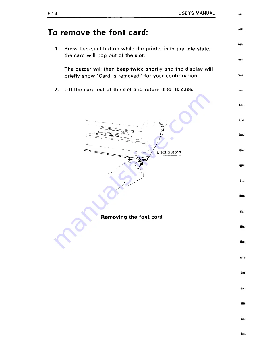 Fujitsu DL4400 User Manual Download Page 234