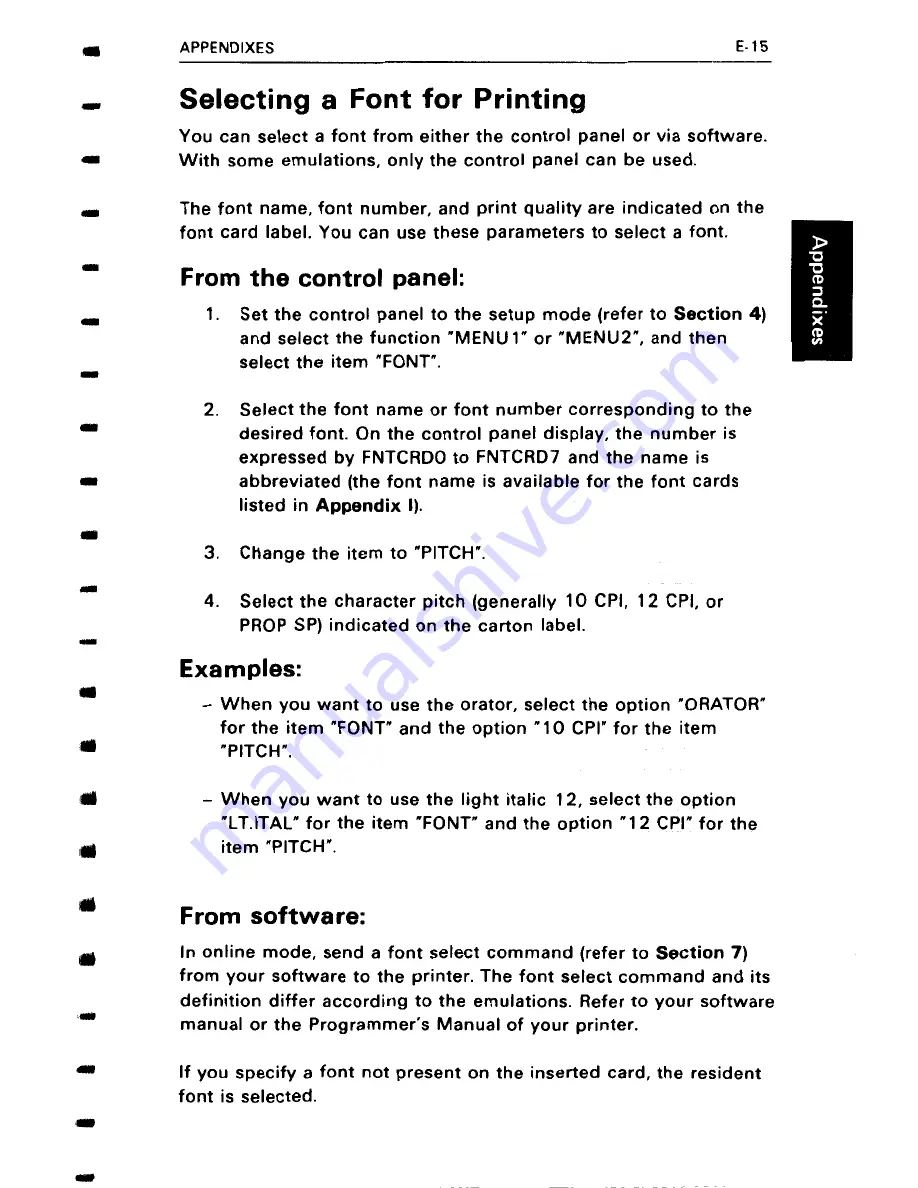 Fujitsu DL4400 User Manual Download Page 235