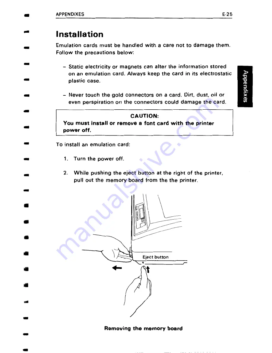 Fujitsu DL4400 User Manual Download Page 245