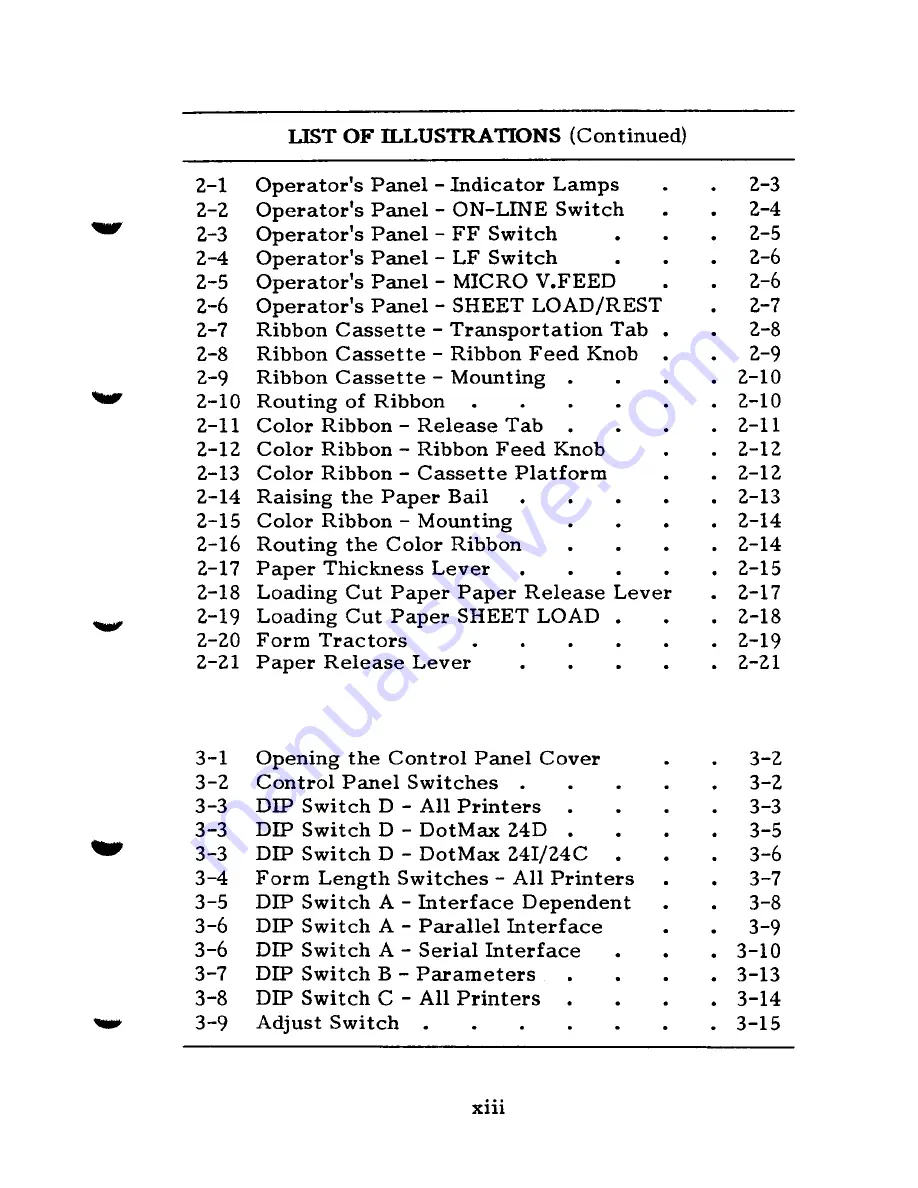 Fujitsu DotMax 24 series User Manual Download Page 13