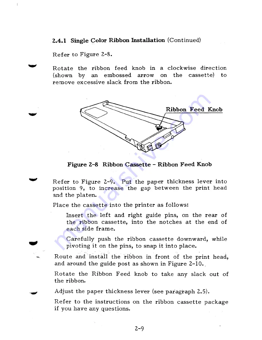 Fujitsu DotMax 24 series User Manual Download Page 39