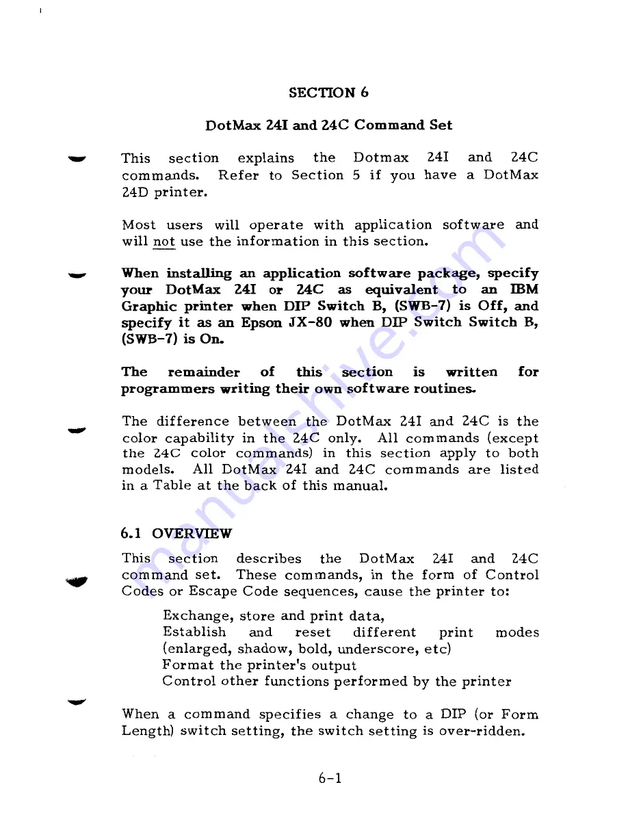 Fujitsu DotMax 24 series User Manual Download Page 117