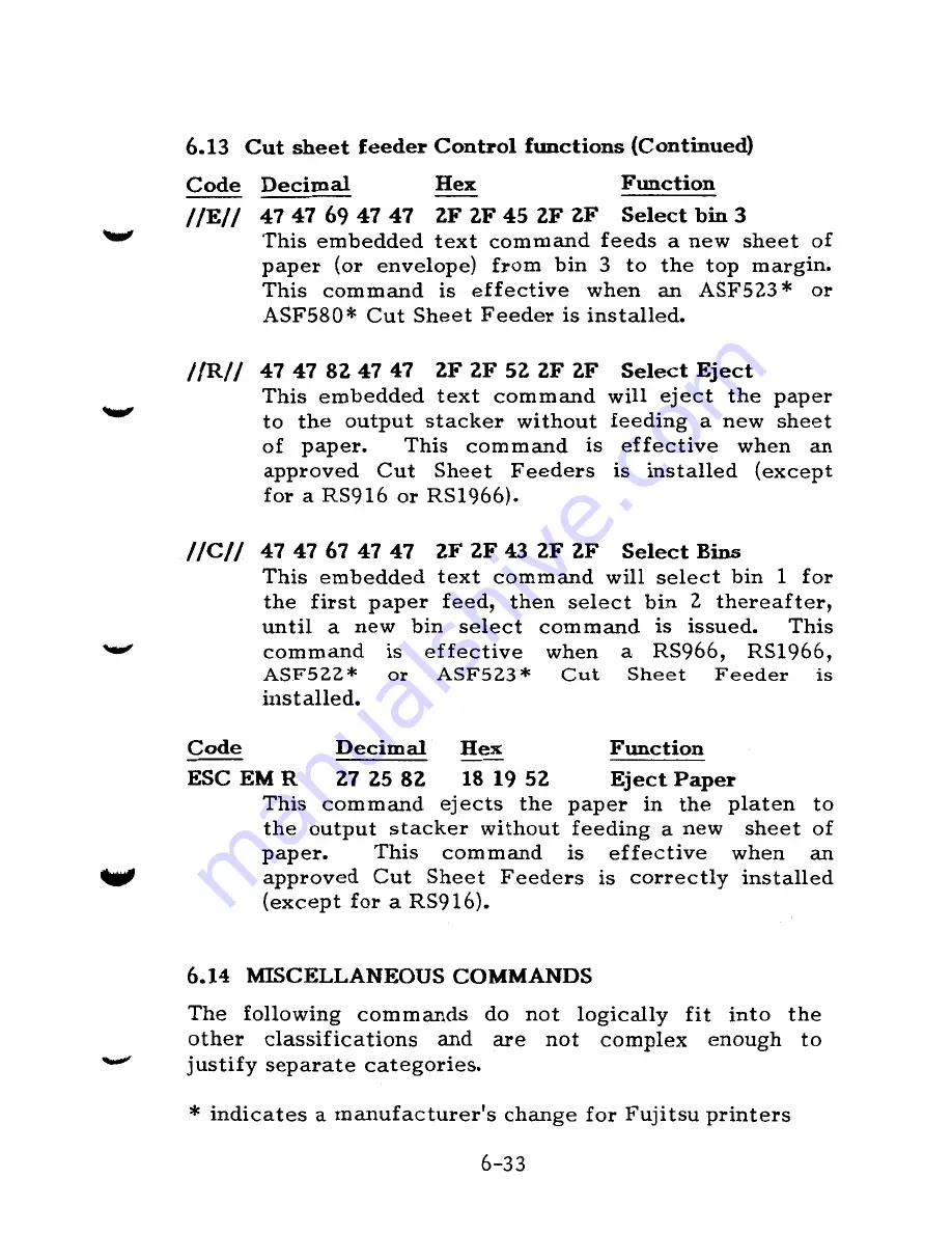 Fujitsu DotMax 24 series User Manual Download Page 149