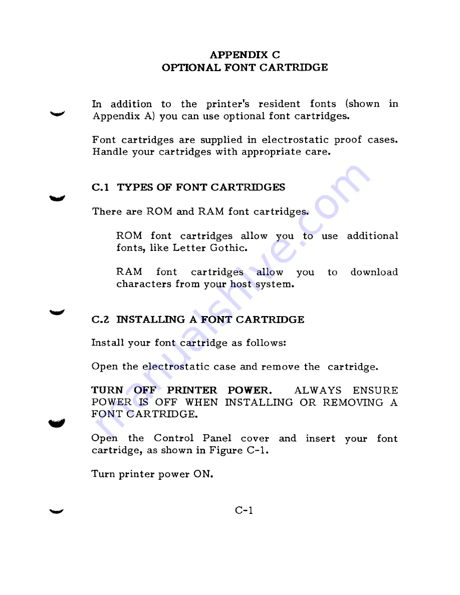 Fujitsu DotMax 24 series User Manual Download Page 189