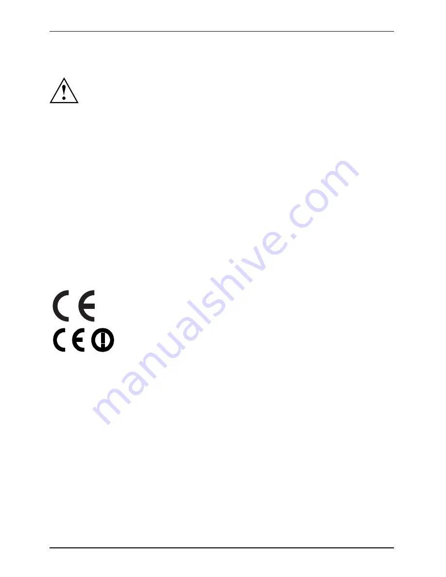 Fujitsu ESPRIMO E3520 Operating Manual Download Page 12