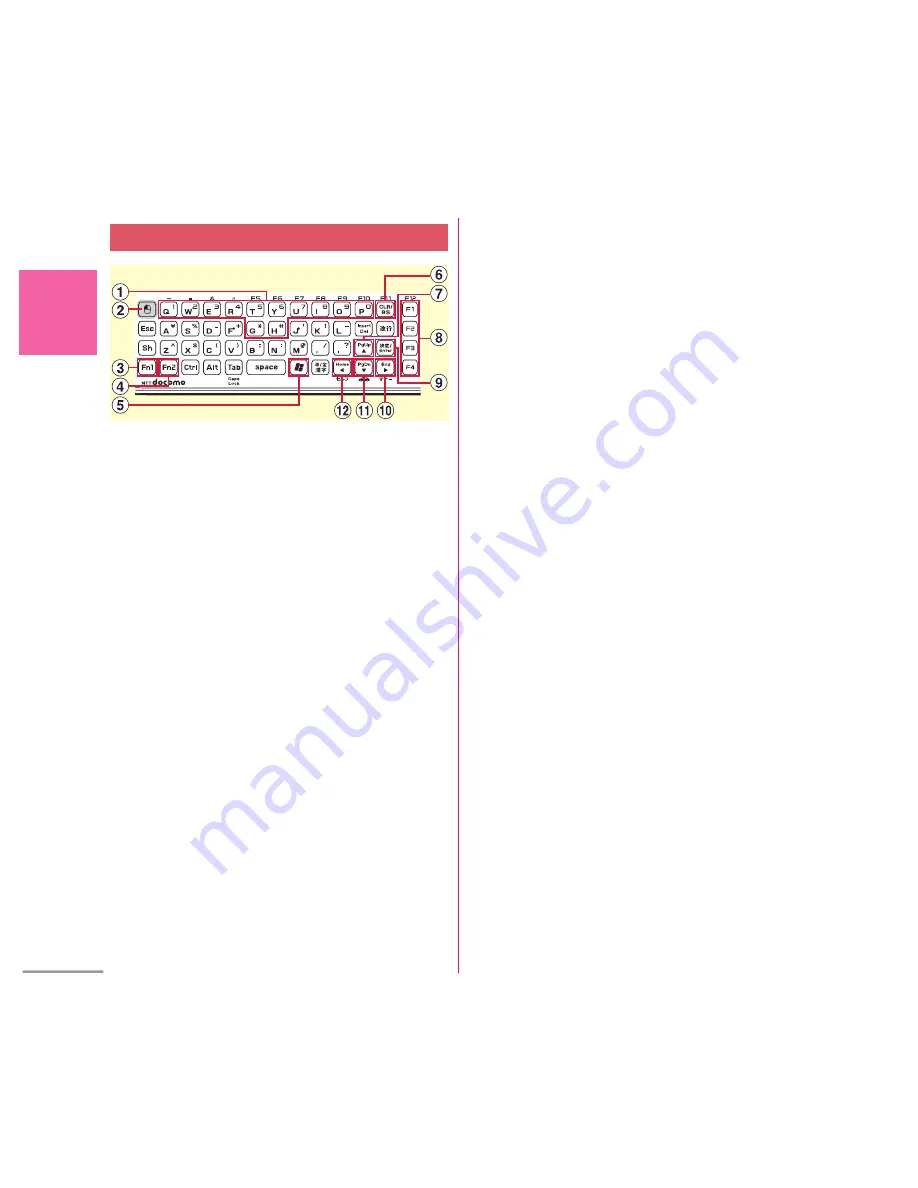 Fujitsu F-07C Loox Скачать руководство пользователя страница 8