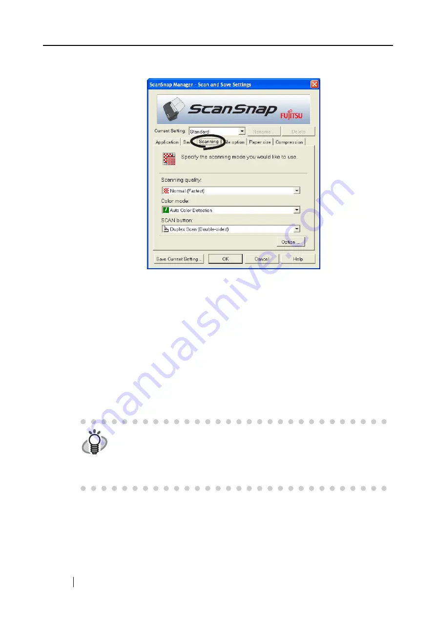 Fujitsu Fi-5110EOX2 - ScanSnap! - Document Scanner Operator'S Manual Download Page 72