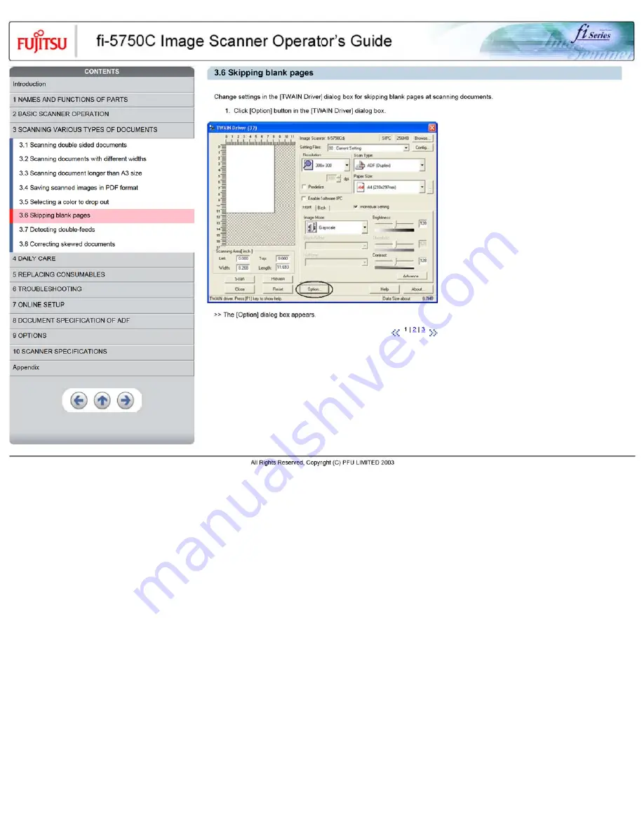 Fujitsu fi 5750C - Document Scanner Operator'S Manual Download Page 87